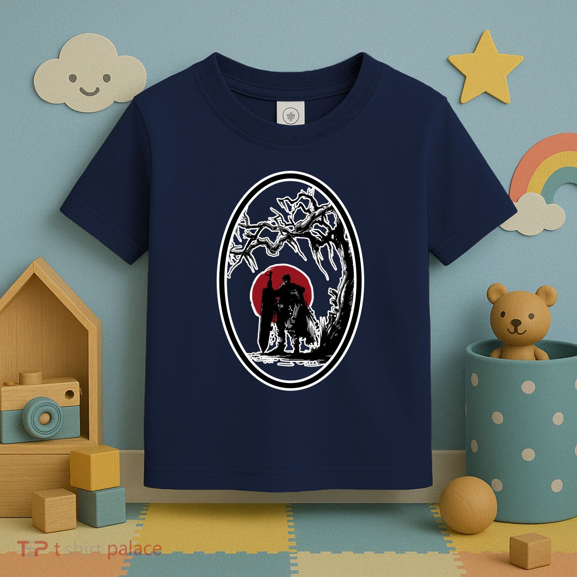 Bersek BloodMoon Tree Toddler T-Shirt