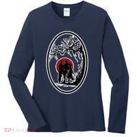 Bersek BloodMoon Tree Women's Long Sleeve Shirt thumb 0