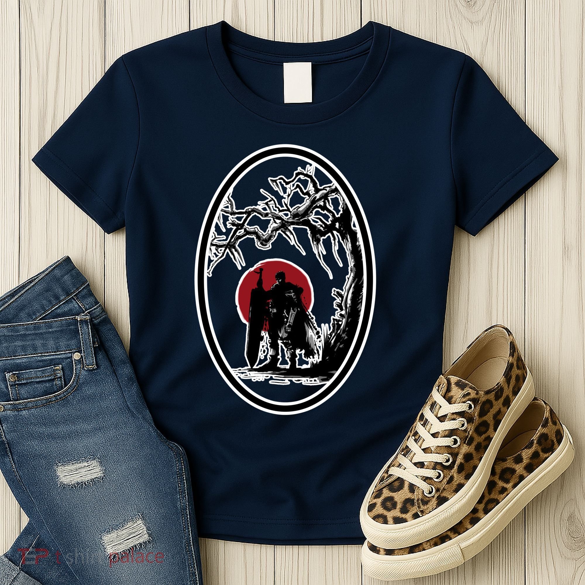 Bersek BloodMoon Tree Women's T-Shirt