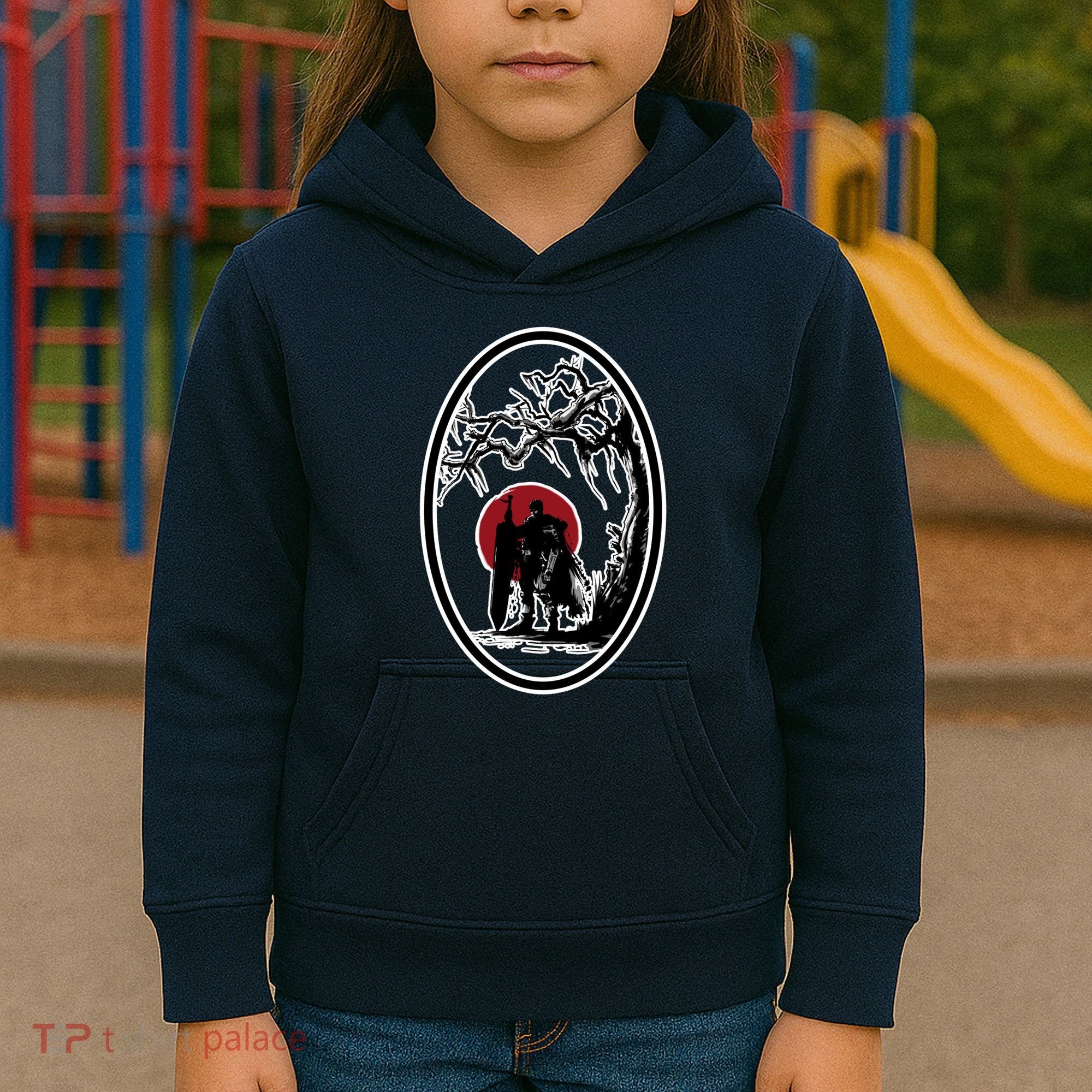 Bersek BloodMoon Tree Kids Hoodie
