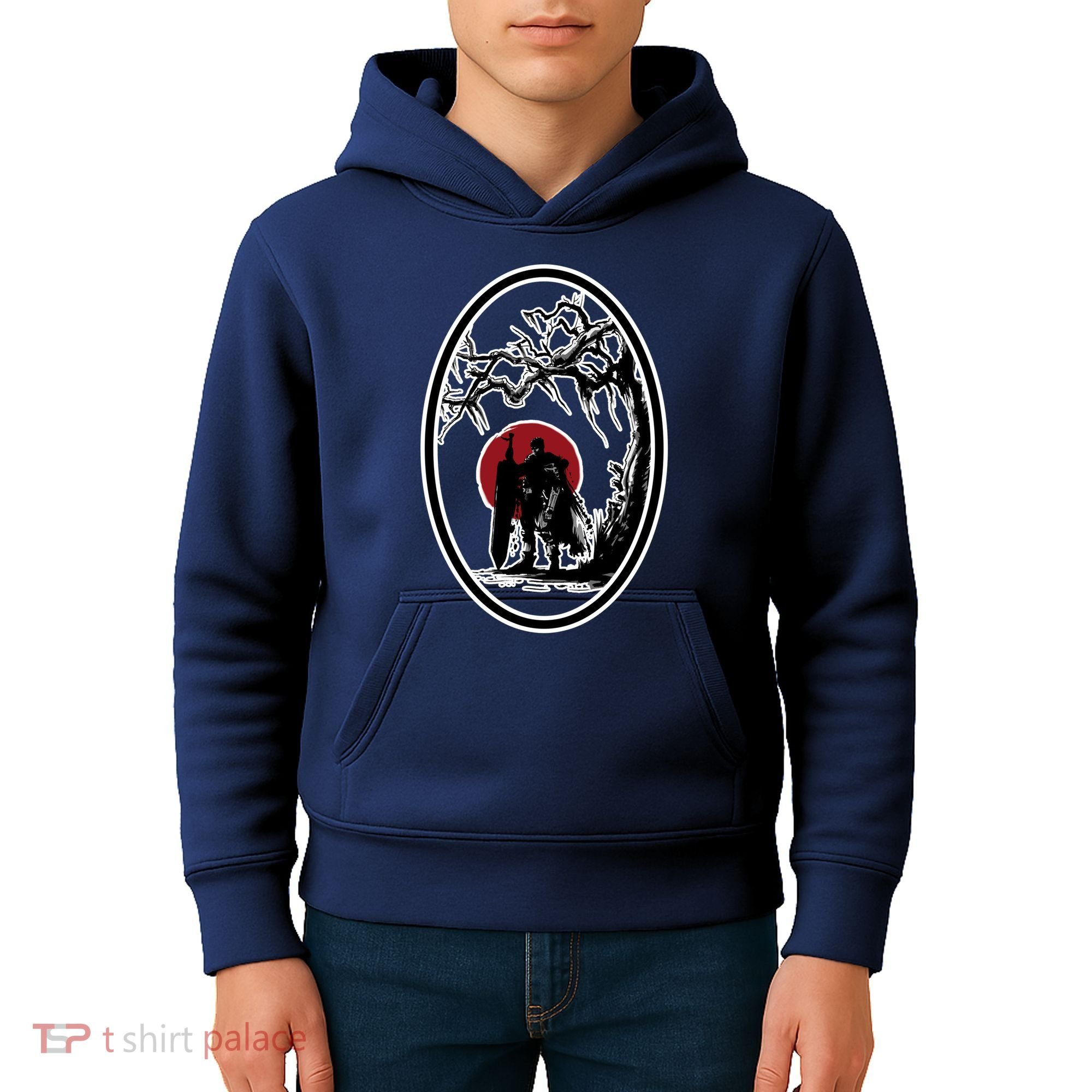 Bersek BloodMoon Tree Kids Hoodie