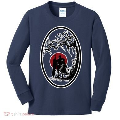 Bersek BloodMoon Tree Kids Long Sleeve Shirt