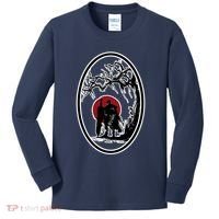 Bersek BloodMoon Tree Kids Long Sleeve Shirt thumb 0