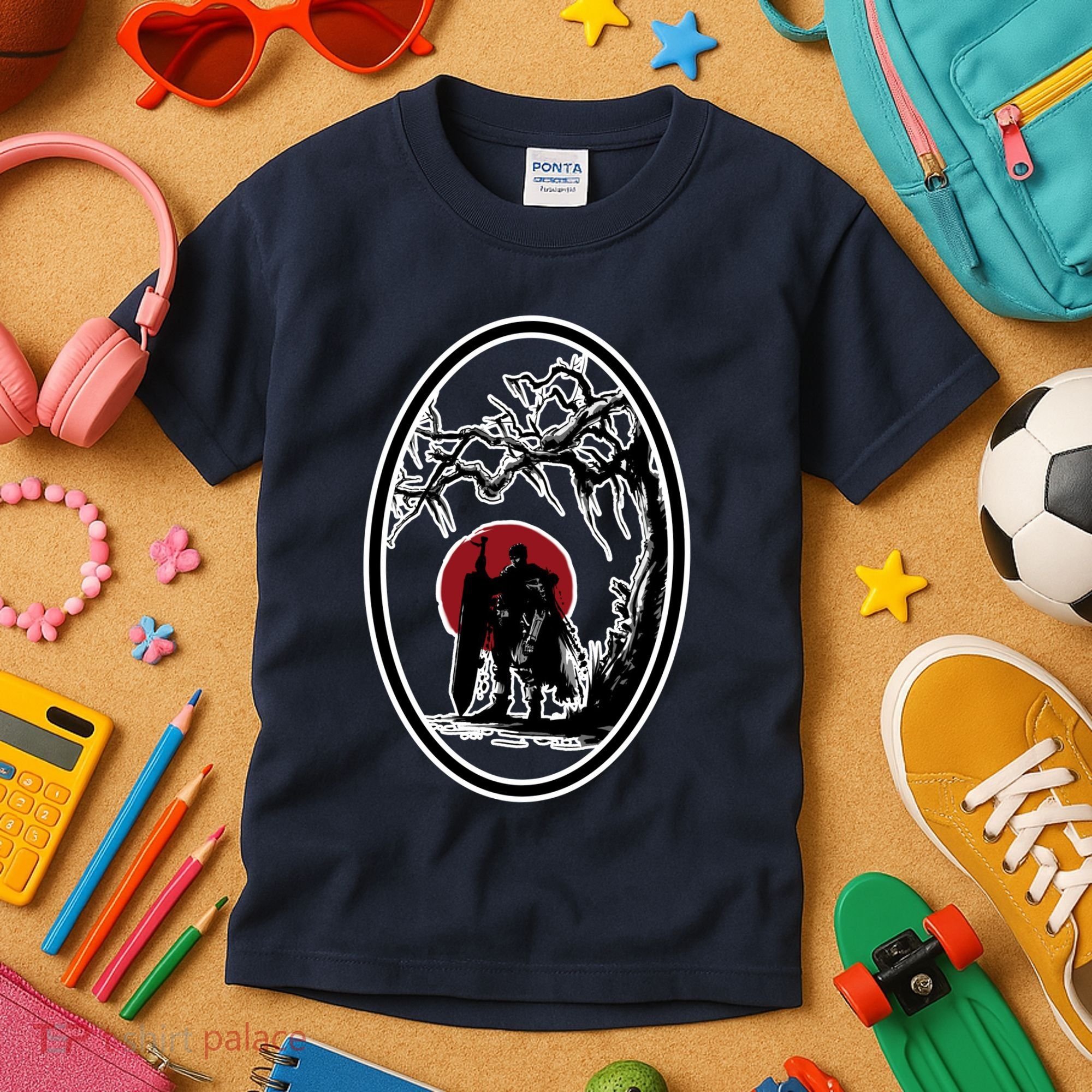 Bersek BloodMoon Tree Kids T-Shirt