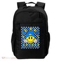 Be Extra Smile Face Down Syndrome Awareness Backpack thumb 0