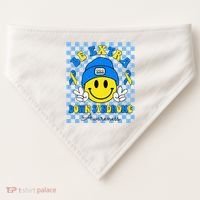 Be Extra Smile Face Down Syndrome Awareness USA-Made Doggie Bandana thumb 0