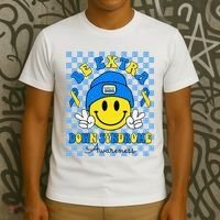 Be Extra Smile Face Down Syndrome Awareness T-Shirt thumb 3