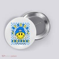 Be Extra Smile Face Down Syndrome Awareness Button thumb 0
