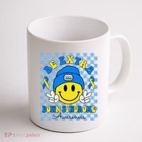 Be Extra Smile Face Down Syndrome Awareness Coffee Mug thumb 1