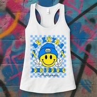 Be Extra Smile Face Down Syndrome Awareness Women's Tank Top thumb 3