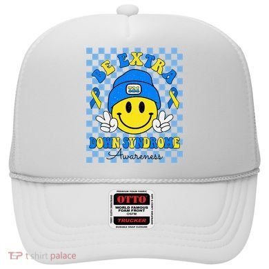 Be Extra Smile Face Down Syndrome Awareness Hat