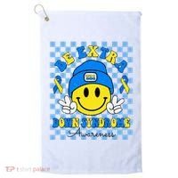 Be Extra Smile Face Down Syndrome Awareness Golf Towel thumb 0