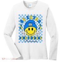 Be Extra Smile Face Down Syndrome Awareness Women's Long Sleeve Shirt thumb 0