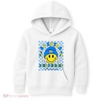 Be Extra Smile Face Down Syndrome Awareness Kids Hoodie thumb 0