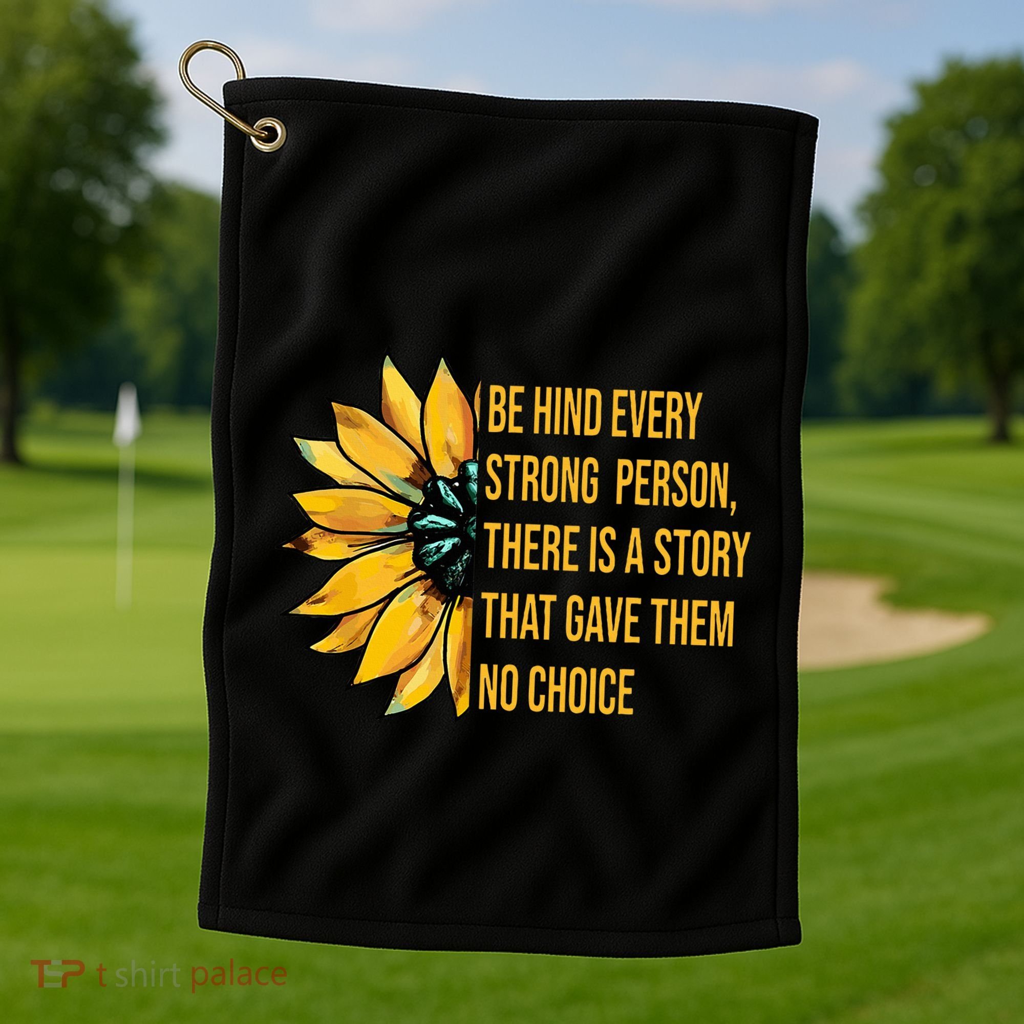 Behind Every Strong Person There Is A Story That Gave Them Golf Towel