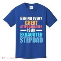 Behind Every Stepdaughter Is A Stepdad Stepdad Gift Kids T-Shirt thumb 0