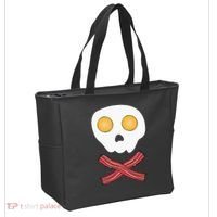 Bacon & Eggs Skull & Crossbones Fried Breakfast Gift Tote Bag thumb 2