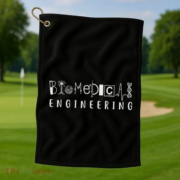 Biomedical Engineering Sciences Biomed Engineer Bme Gifts Golf Towel