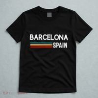 Barcelona Espana Spain Est. Souvenir Flag Map Vacation T-Shirt thumb 5