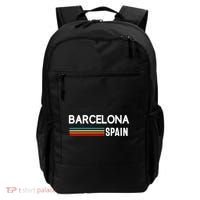 Barcelona Espana Spain Est. Souvenir Flag Map Vacation Backpack thumb 0