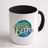 Beer Ers Save Water Beer Malt Brewery Gift Coffee Mug thumb 1