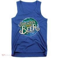Beer Ers Save Water Beer Malt Brewery Gift Tank Top thumb 0