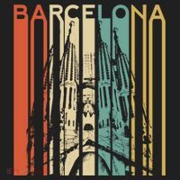 Barcelona Espana Spain Catalonia Spanish Espanol Retro Eu Meaningful Gift Hat thumb 2