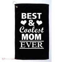 Best And Coolest Mom Ever Golf Towel thumb 0