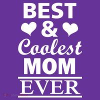 Best And Coolest Mom Ever Button thumb 1