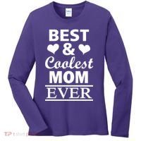 Best And Coolest Mom Ever Women's Long Sleeve Shirt thumb 0
