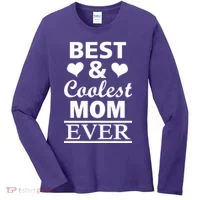 Best And Coolest Mom Ever Women's Long Sleeve Shirt thumb 0