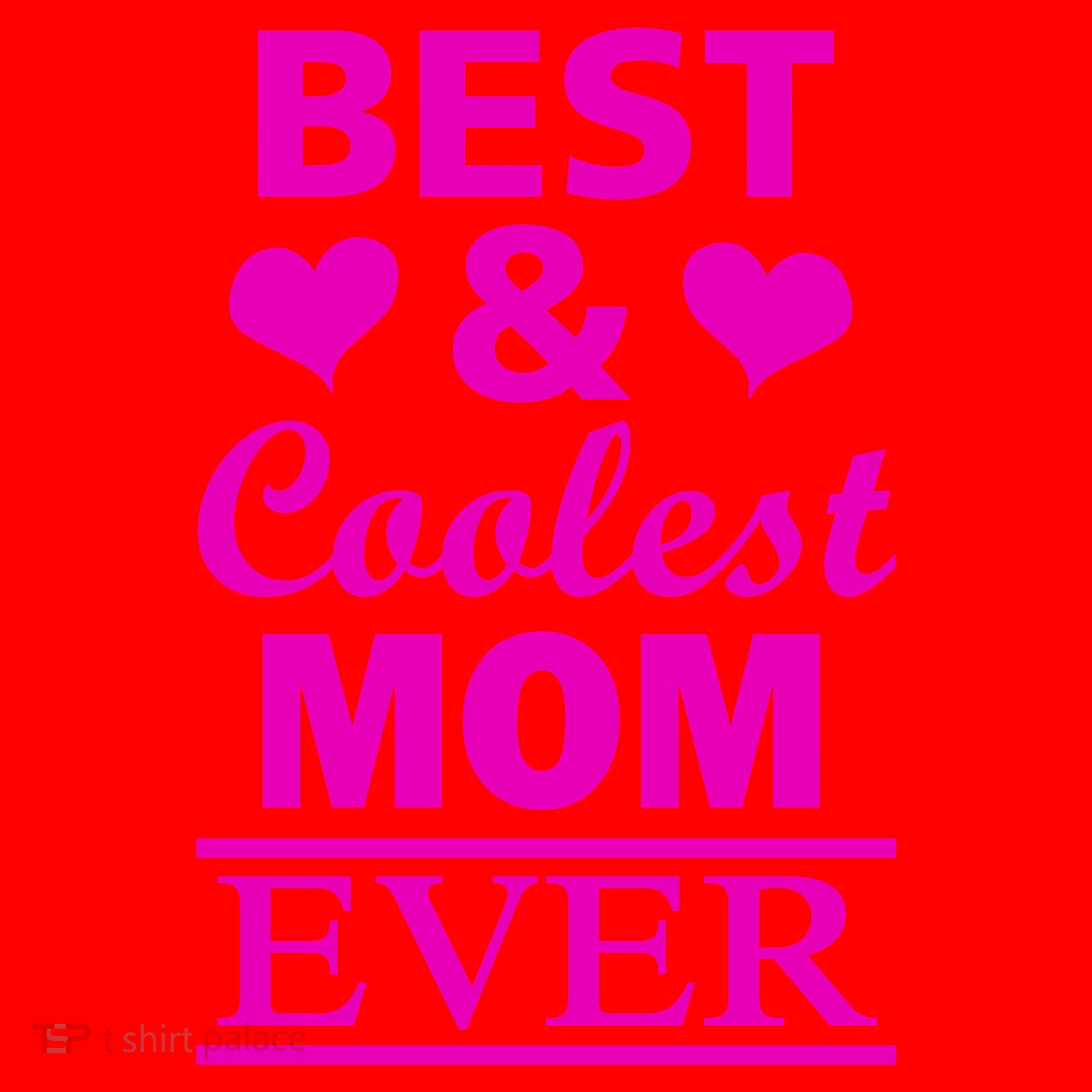 Best And Coolest Mom Ever Santa Hat