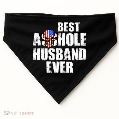 Best Asshole Husband Ever USA-Made Doggie Bandana