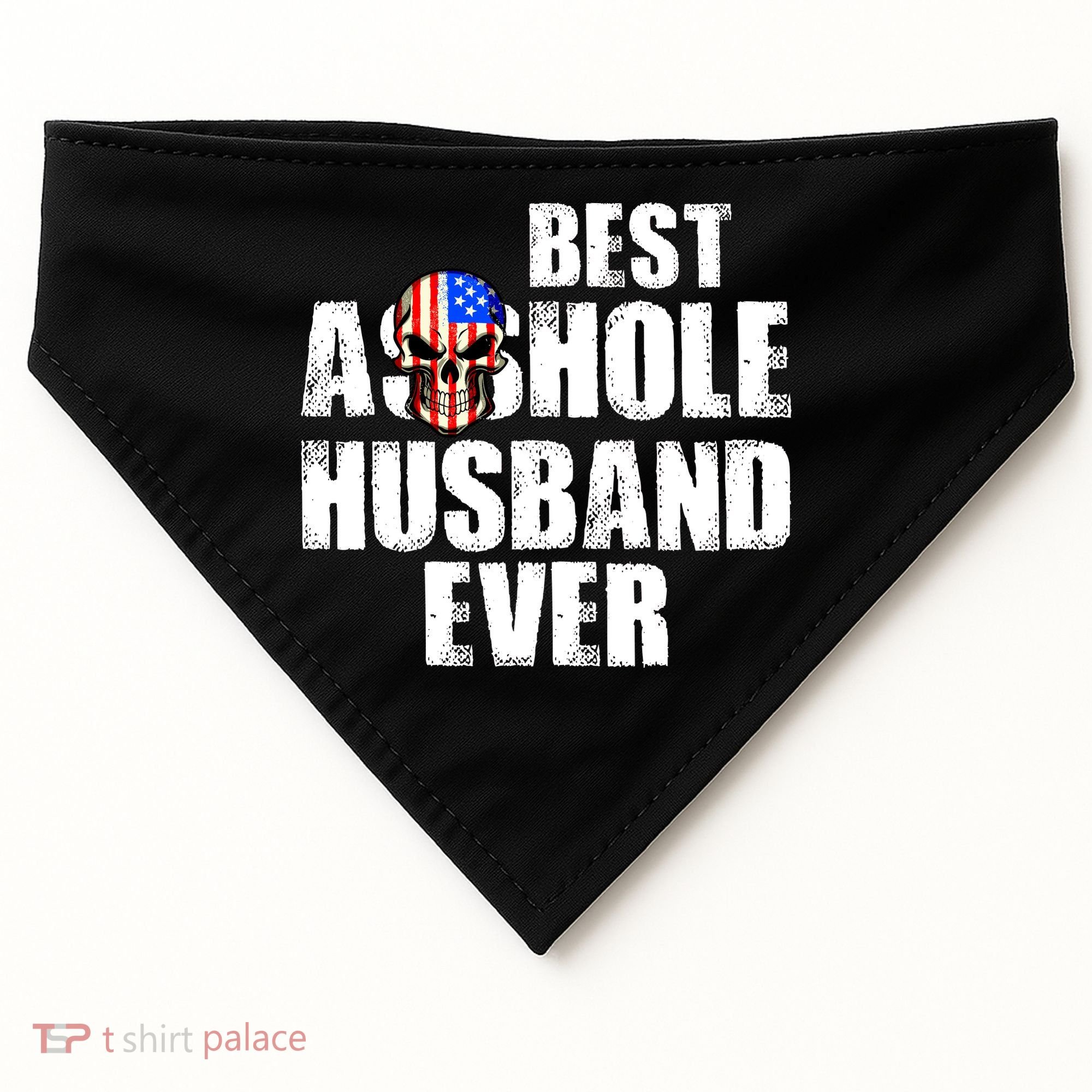 Best Asshole Husband Ever USA-Made Doggie Bandana