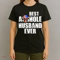 Best Asshole Husband Ever T-Shirt thumb 4