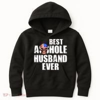 Best Asshole Husband Ever Kids Hoodie thumb 0
