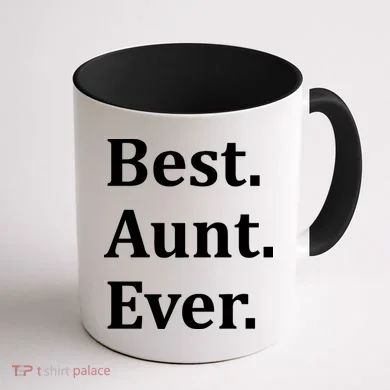 Best Aunt Ever Coffee Mug back