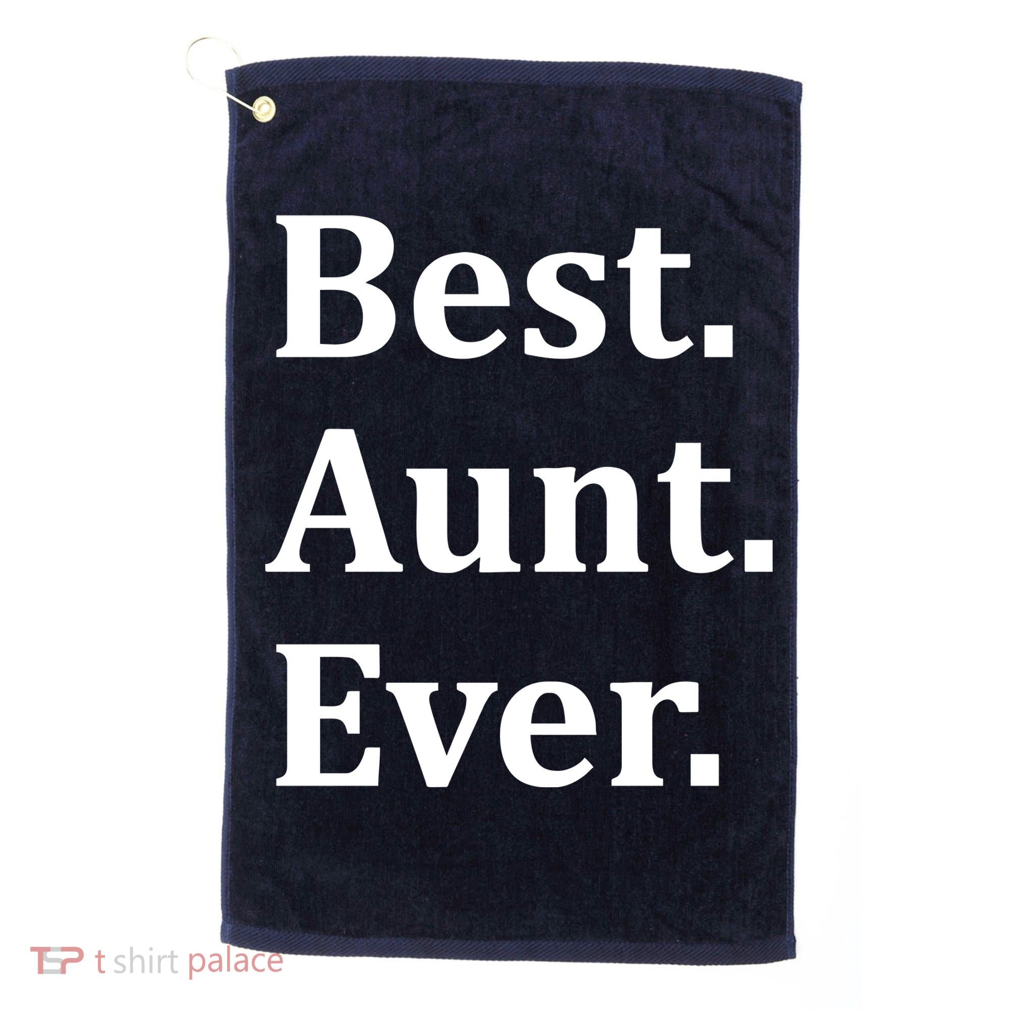 Best Aunt Ever Golf Towel