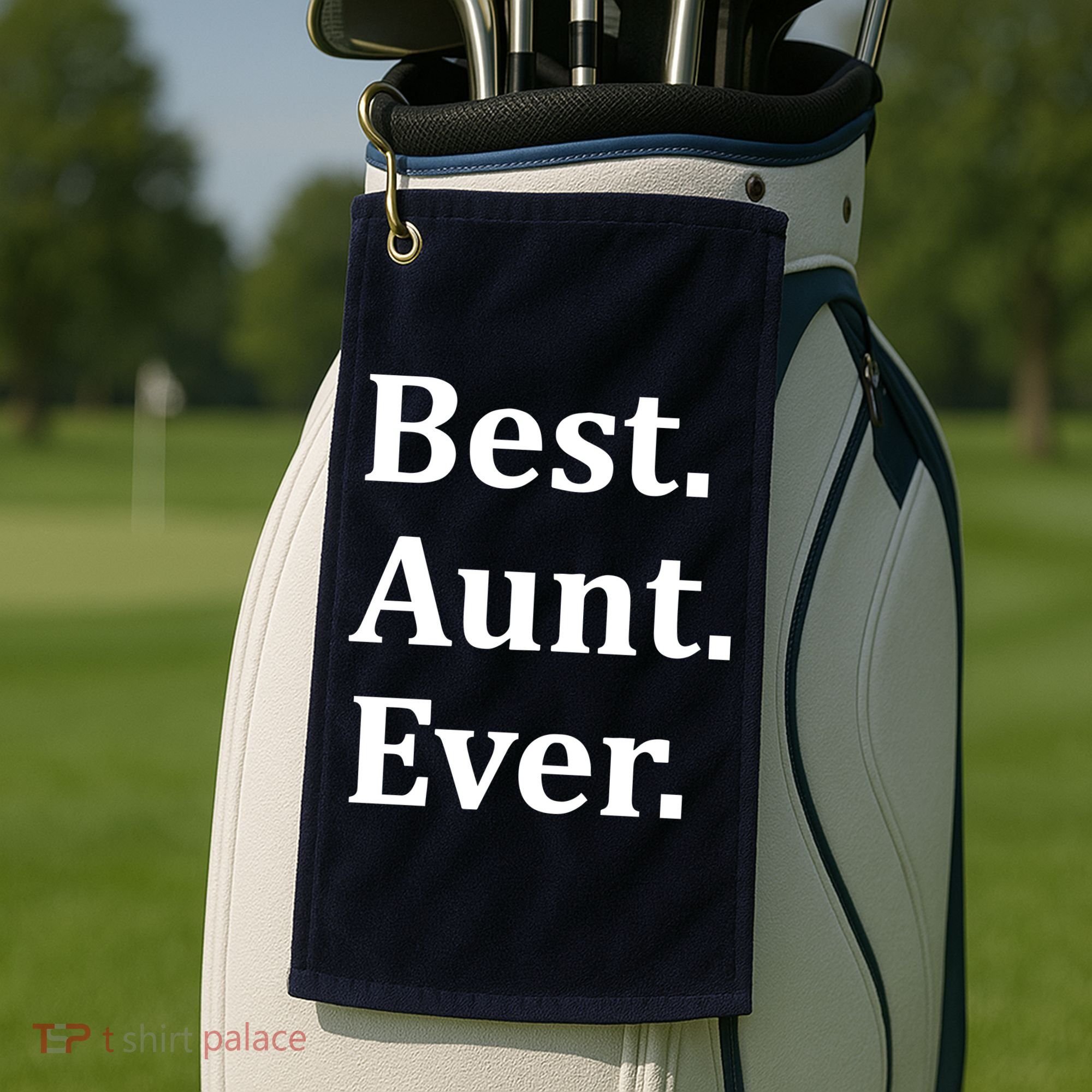 Best Aunt Ever Golf Towel