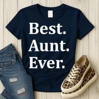 Best Aunt Ever Women's T-Shirt thumb 3