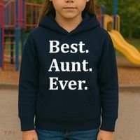 Best Aunt Ever Kids Hoodie thumb 3