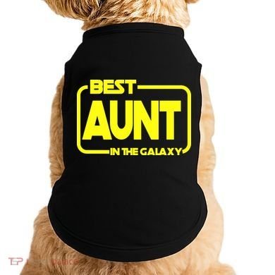 Best Aunt In The Galaxy Doggie Tank