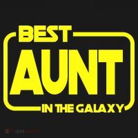 Best Aunt In The Galaxy Hoodie thumb 2