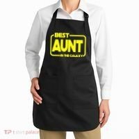 Best Aunt In The Galaxy Apron thumb 2