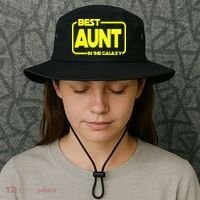 Best Aunt In The Galaxy Bucket Hat thumb 3