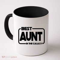 Best Aunt In The Galaxy Coffee Mug thumb 0