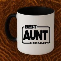 Best Aunt In The Galaxy Coffee Mug thumb 2