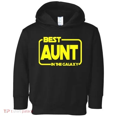 Best Aunt In The Galaxy Toddler Hoodie