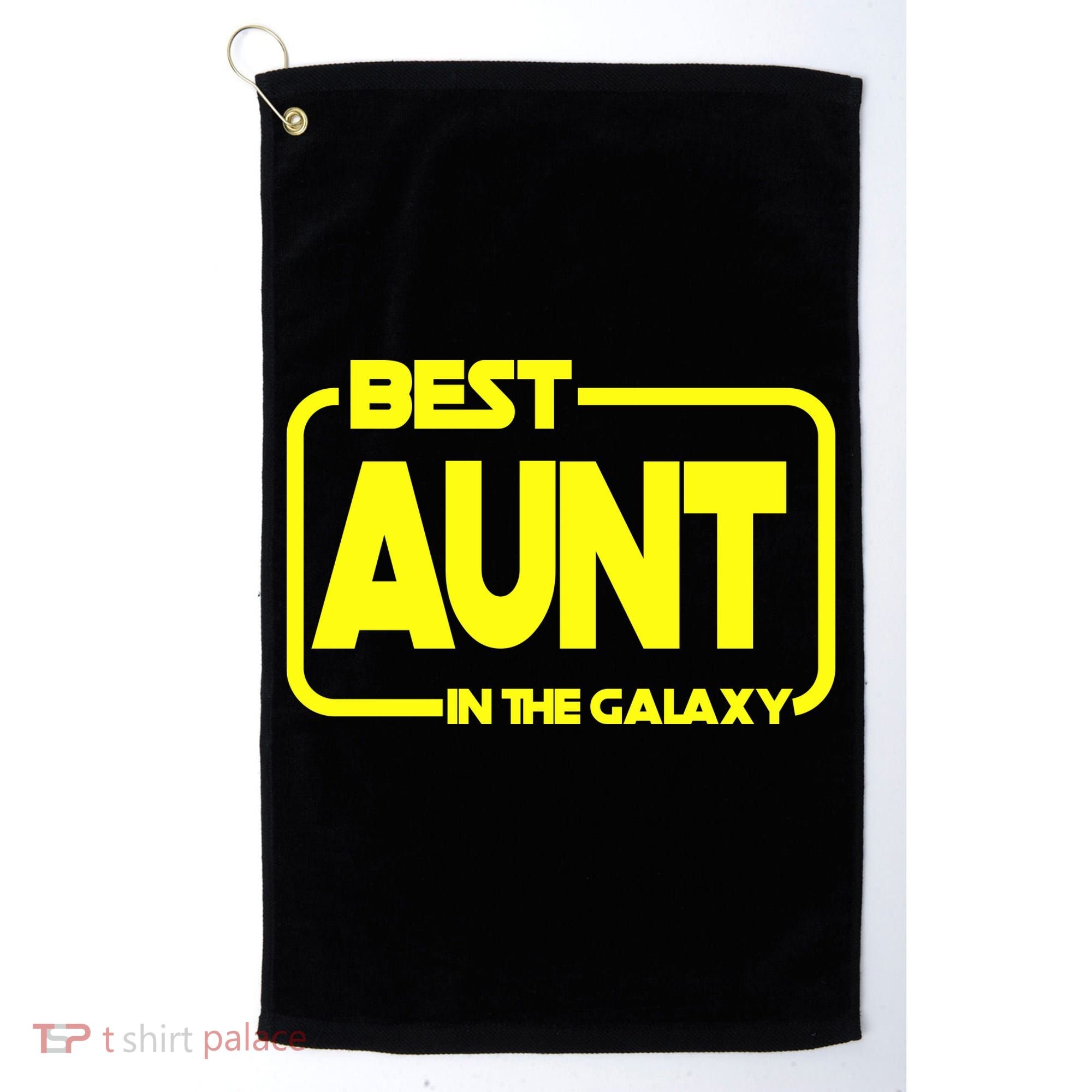 Best Aunt In The Galaxy Golf Towel