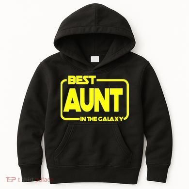 Best Aunt In The Galaxy Kids Hoodie
